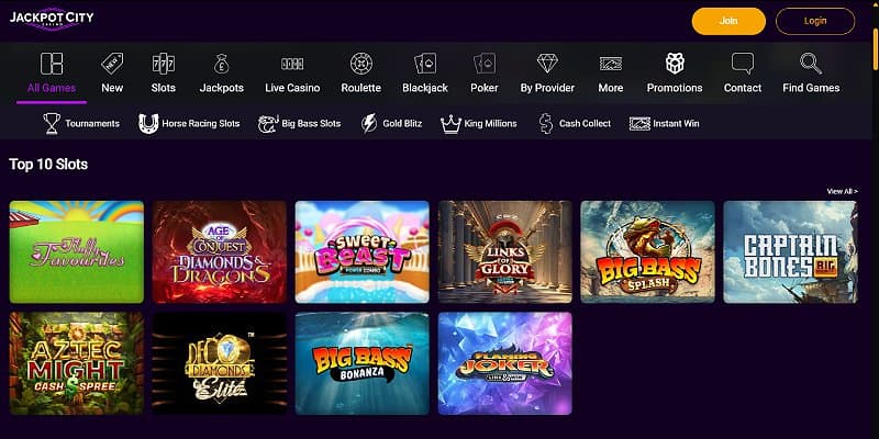 <em>18+. New UK players only. Deposit at least £20 and get up to £100 in bonuses with 100 spins for Jackpot City Gold Blitz. 50x wagering requirement applies to the bonus funds, while 0x applies to bonus spins winnings. Note that full T&Cs apply.</em>