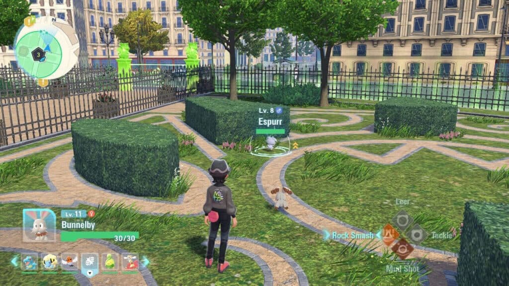 Espurr teleports after a few seconds. Screenshot by esports.gg