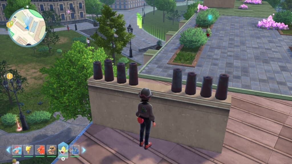 Larvitar right ahead. Screenshot by esports.gg