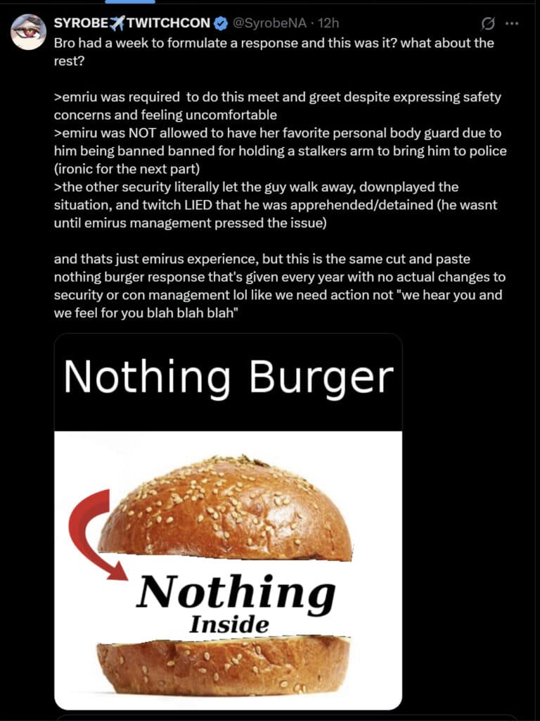 Dan Clancy's statement was a "nothing burger." (Screenshot via esports.gg)