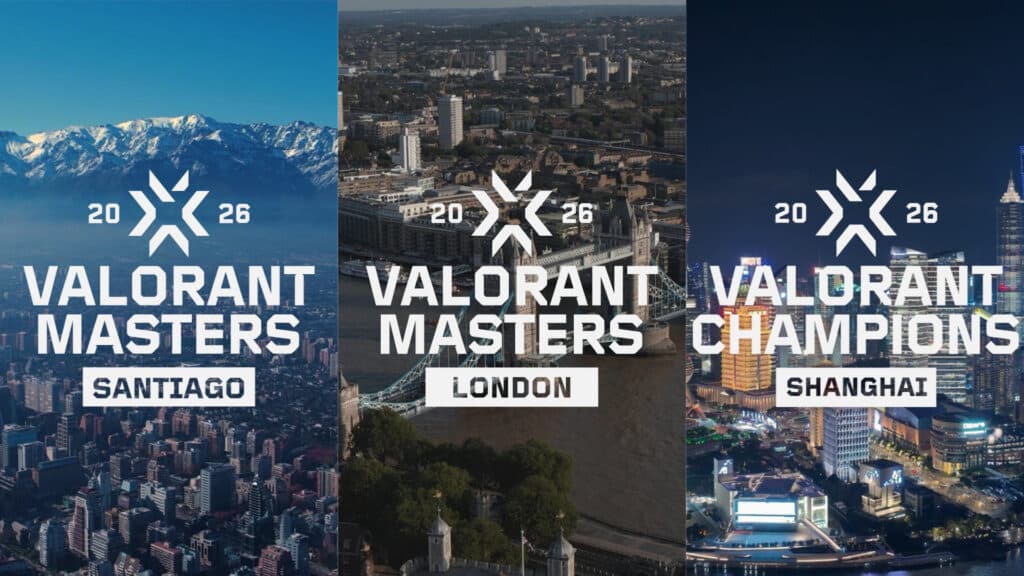 All VCT 2026 international events (Image by Riot Games)
