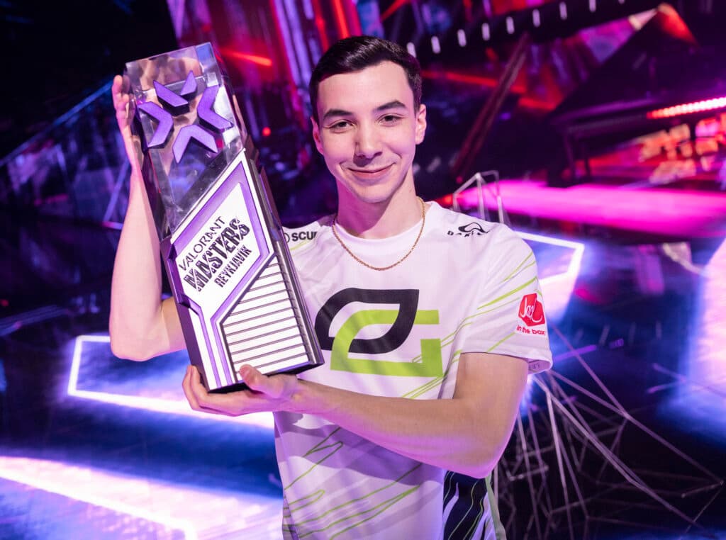 Crashies after his Masters Reykjavík win (Photo via Colin Young-Wolff/Riot Games)