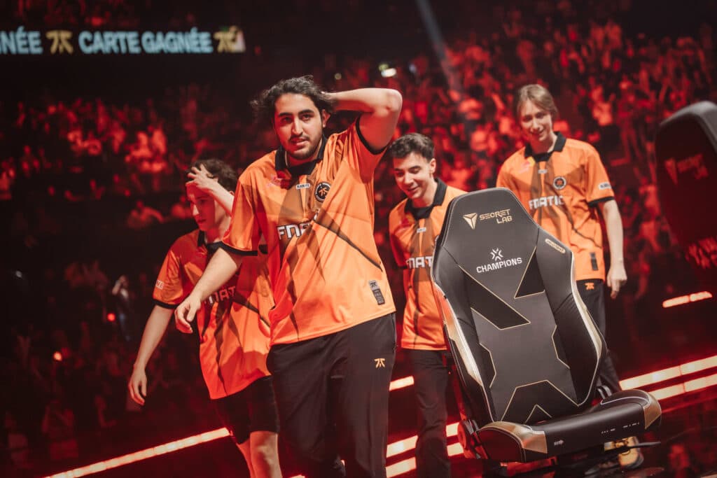 Alfajer at the VALORANT Champions 2025 grand final (Photo by Colin Young-Wolff/Riot Games)