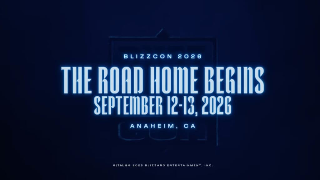 BlizzCon 2026 location (Image via Blizzard Entertainment)