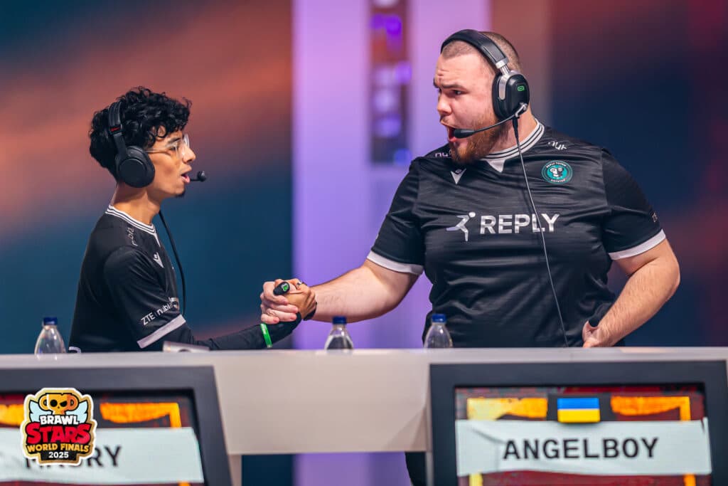 Reply Totem On Day 1 of the World Finals 2025 (Image via Brawl Stars Esports)