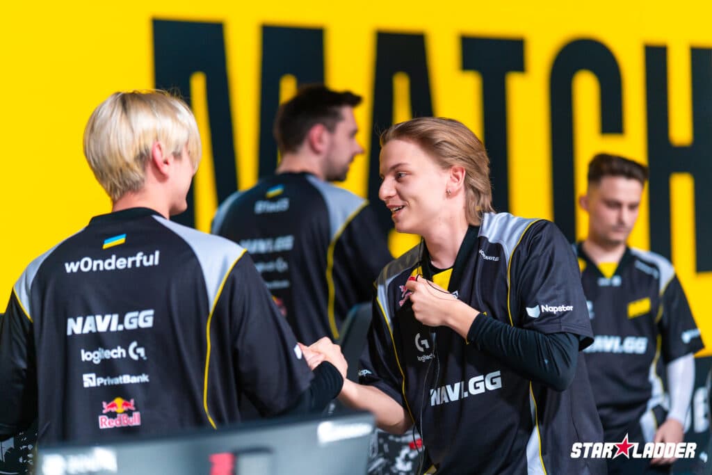 CS2 NAVI in Stage 2 of the Budapest Major (Image via StarLadder)