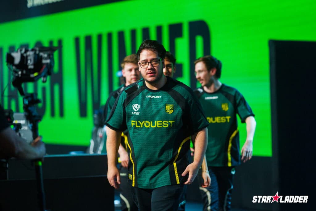 FlyQuest went 3:0 in Stage 1 of the Budapest Major (Image via StarLadder)