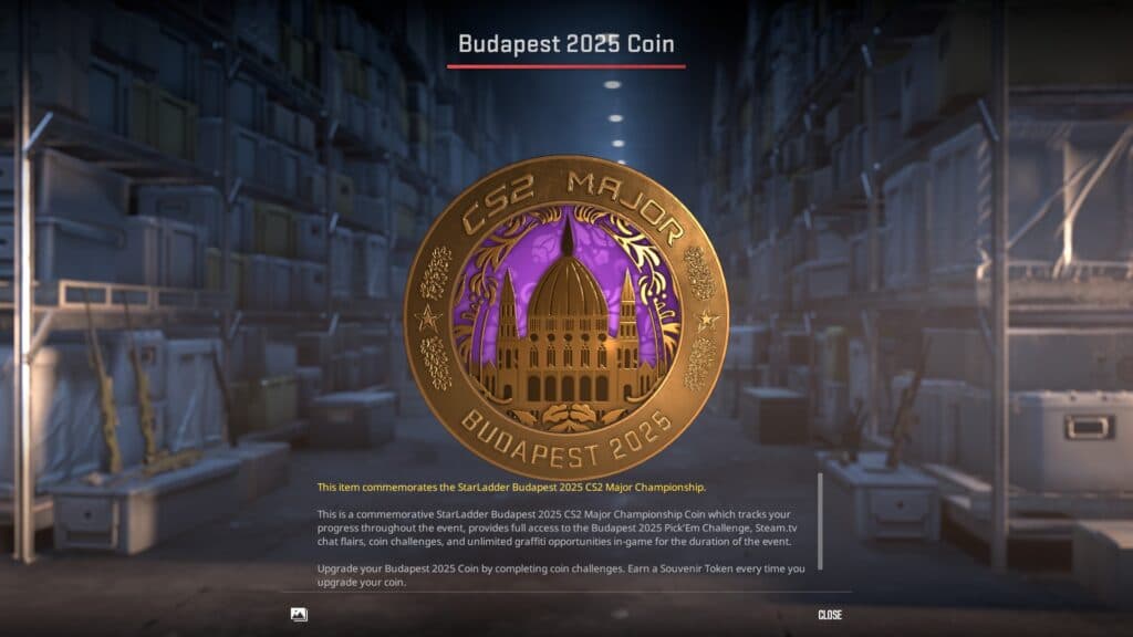 The Event Coin, bronze (Image via esports.gg)