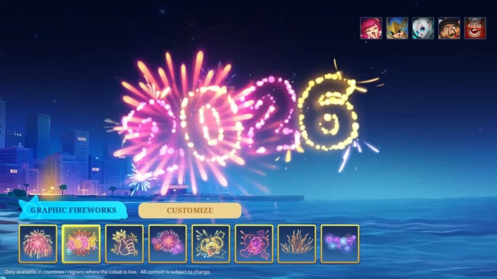 Celebrate the new year with fireworks =(Image via MOONTON Games)