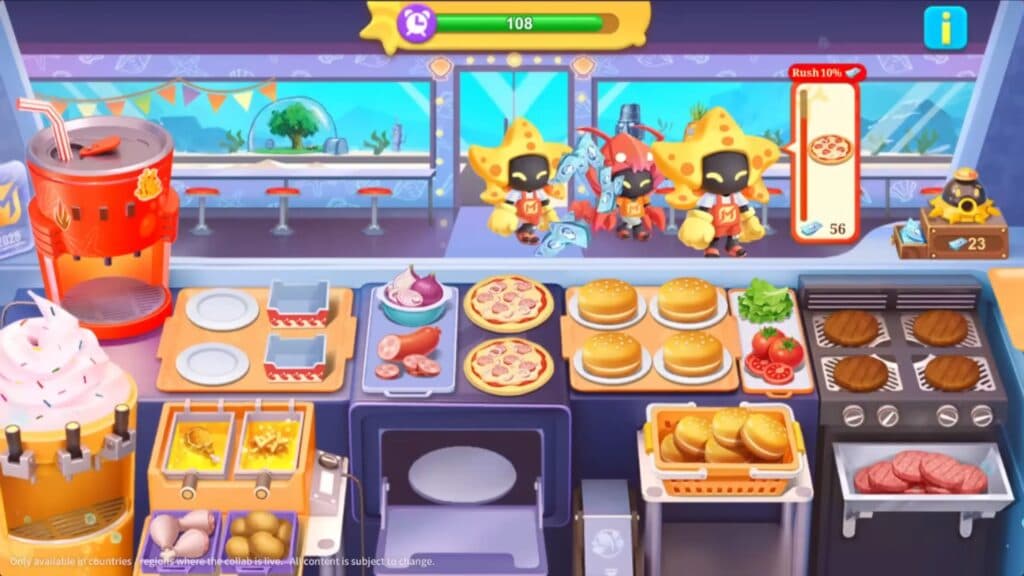 Play the restaurant management simulator for rewards (Image via MOONTON Games)