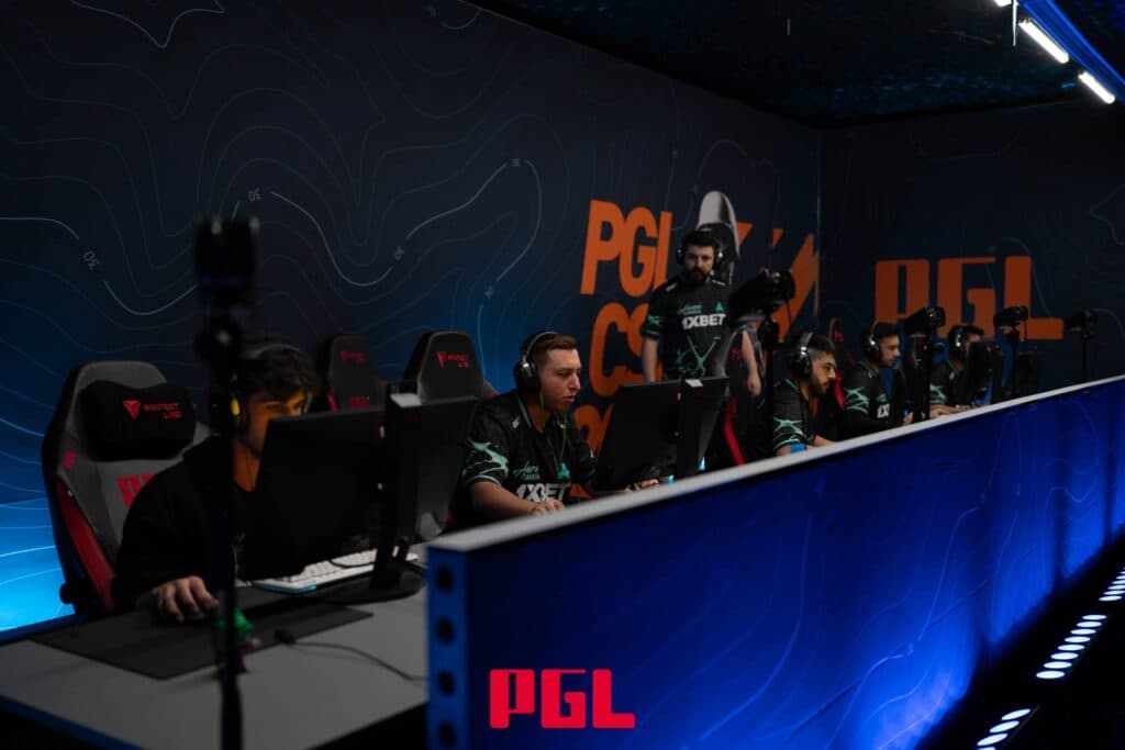 Aurora during the grand final at PGL Masters Bucharest 2025 (Photo via PGL)