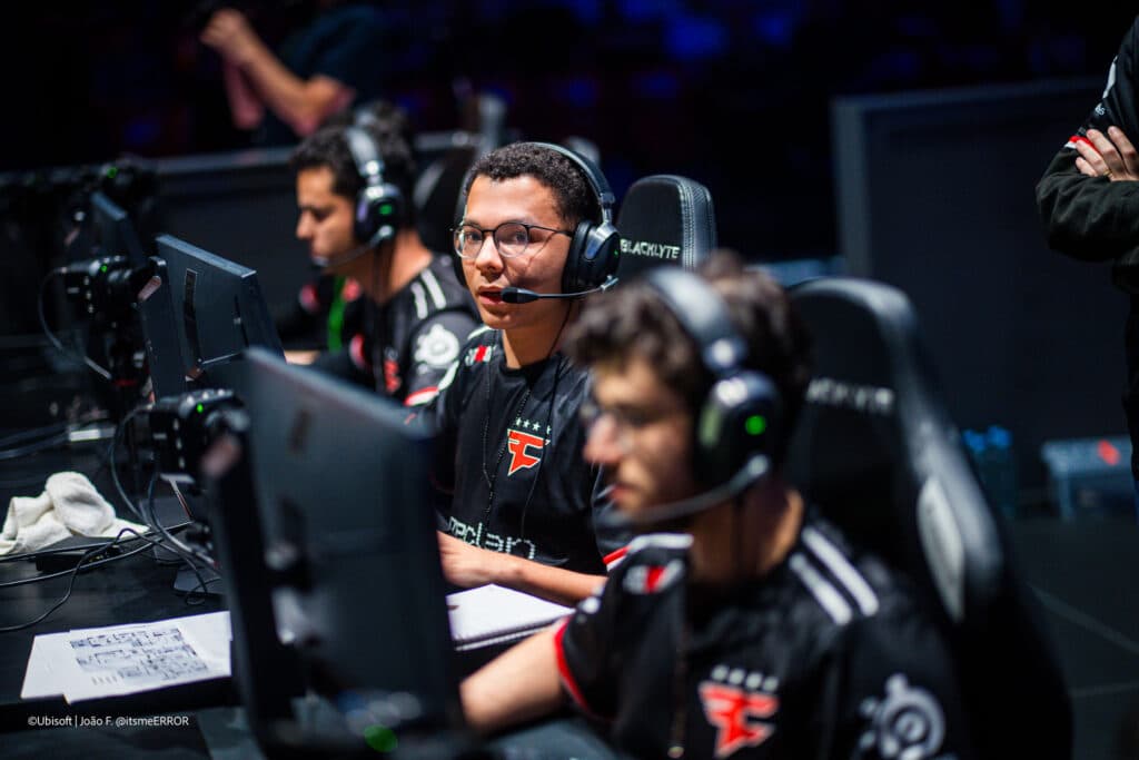 R6 FaZe Clan at the R6 Major 2025 in Munich (Photo via Ubisoft | Joao Ferreira)