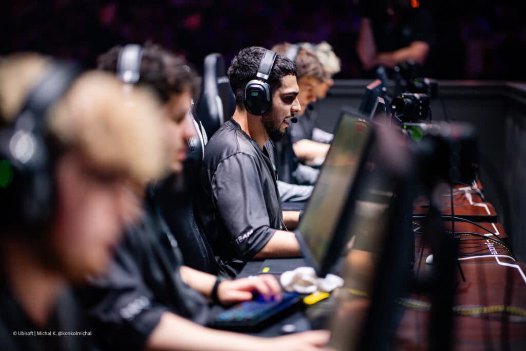 Team Secret at the R6 Munich Major 2025 (Photo via Ubisoft | Michal Konkol)