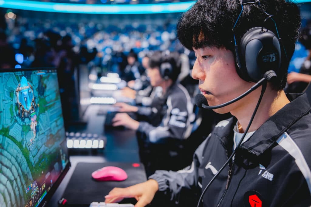 Top Esports at LoL Worlds 2025 (Photo via Riot Games | Colin Young-Wolff)