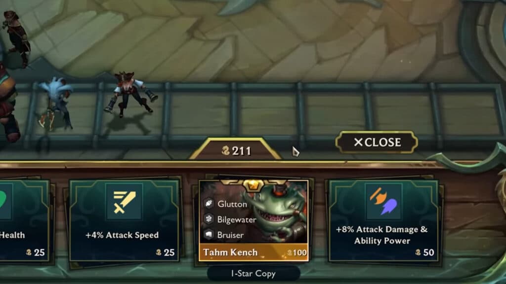 Feed Tahm Kench an ally to give in permanent stats (Image via Riot Games)