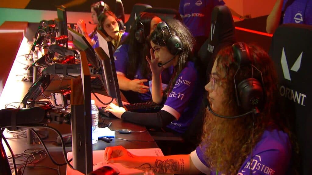 Gamelanders Purple lissA (Image via VALORANT Esports)