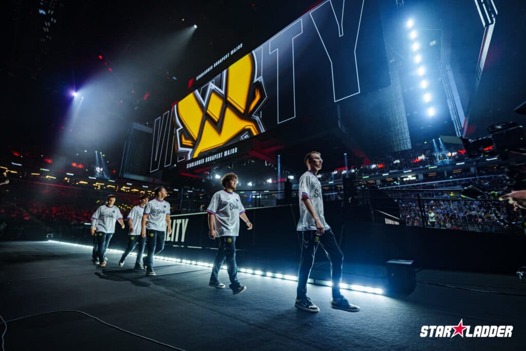 Vitality enter the arena: to win the Major! (Image via StarLadder)
