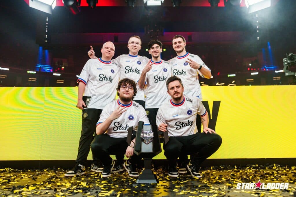 Vitality win the StarLadder CS2 Major 2025 in Budapest (Image via StarLadder)