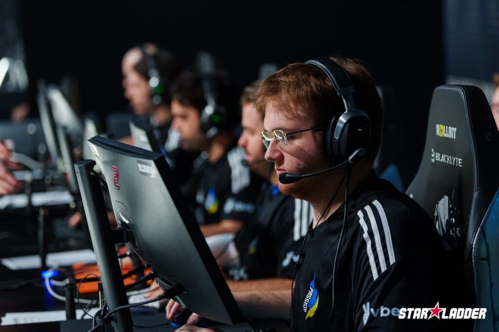 Passion UA at the CS2 Major in Budapest (Image via StarLadder)