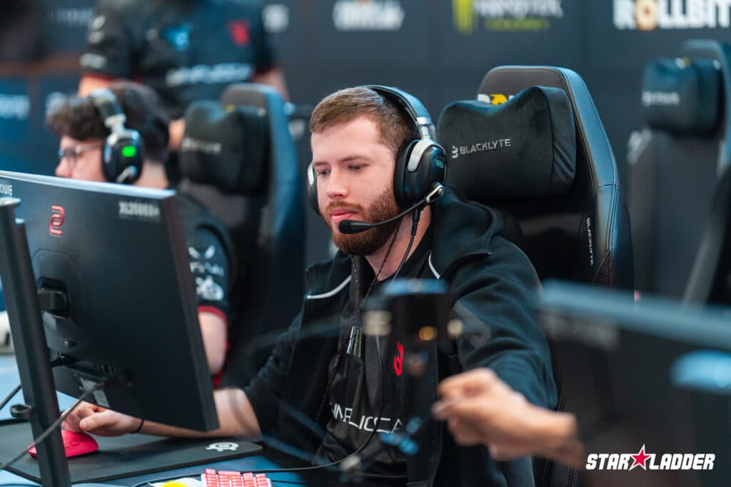 3DMAX | Pierre "Ex3rcice" Bulinge at CS2 Major 2025 Budapest (Image via StarLadder)