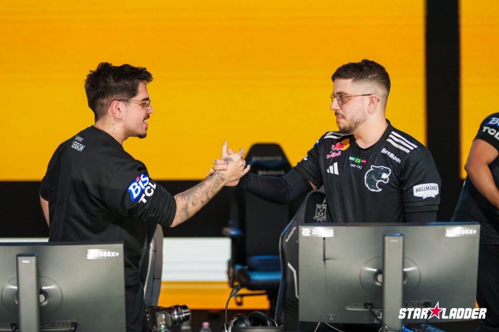 FURIA | yuurih and KSCERATO at the Budapest Major 2025 (Image via StarLadder)