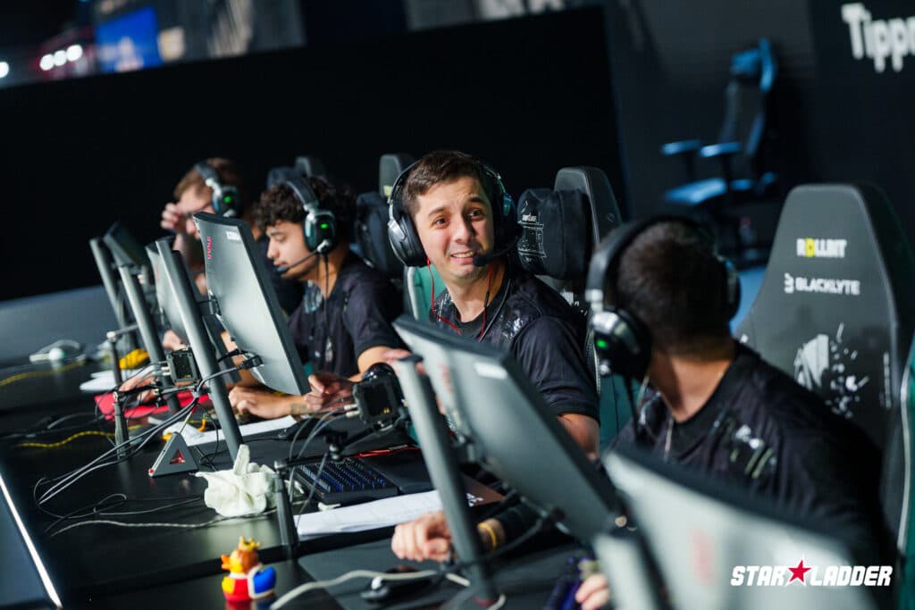 Imperial Esports at the Budapest Major (Image via StarLadder)