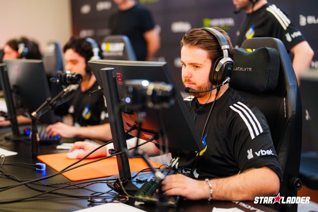 Passion UA during the Budapest Major 2025 (Image via StarLadder)