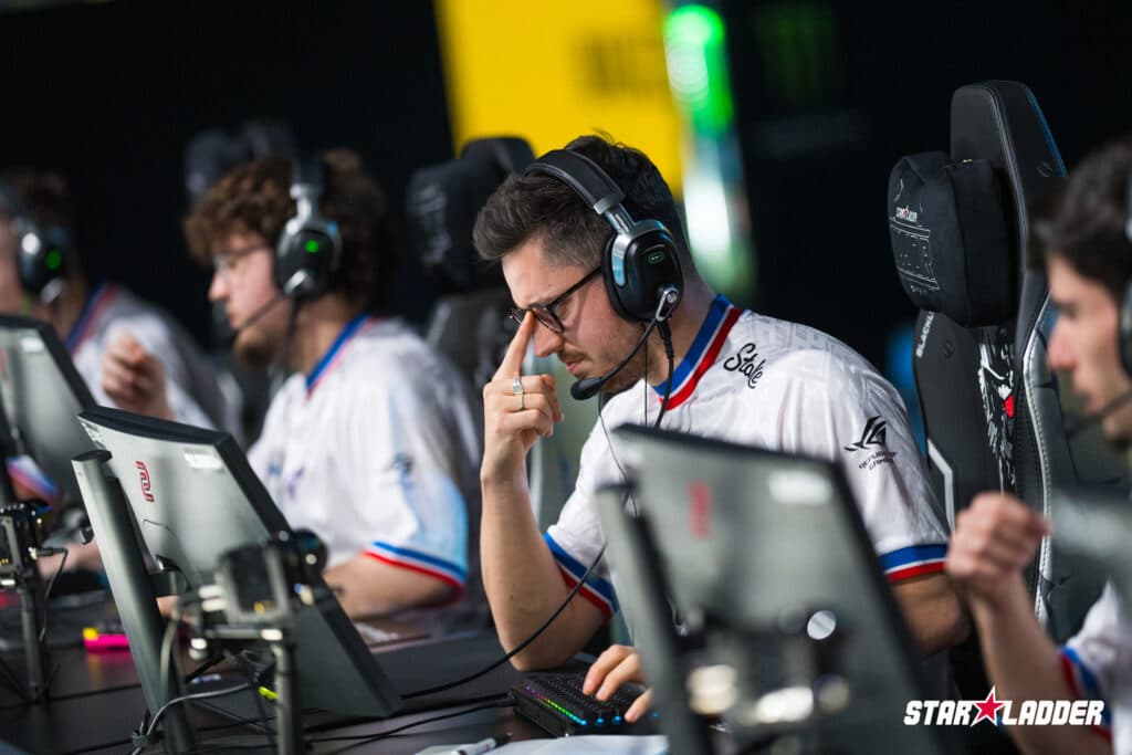 Team Vitality at the Budapest Major 2025 (Image via StarLadder)