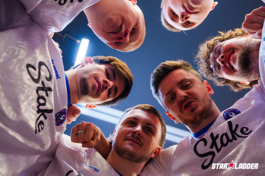 Team Vitality in Stage 3 of the CS2 Major 2025 Budapest (Image via StarLadder)