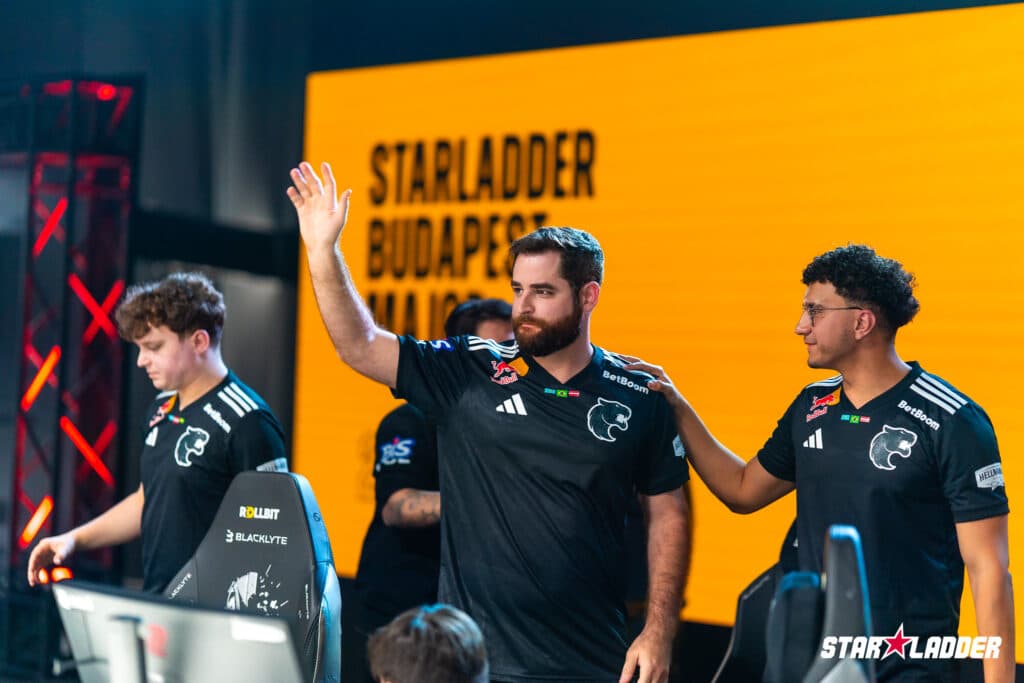CS2 FURIA in Stage 3 of the Major 2025 Budapest (Image via StarLadder)