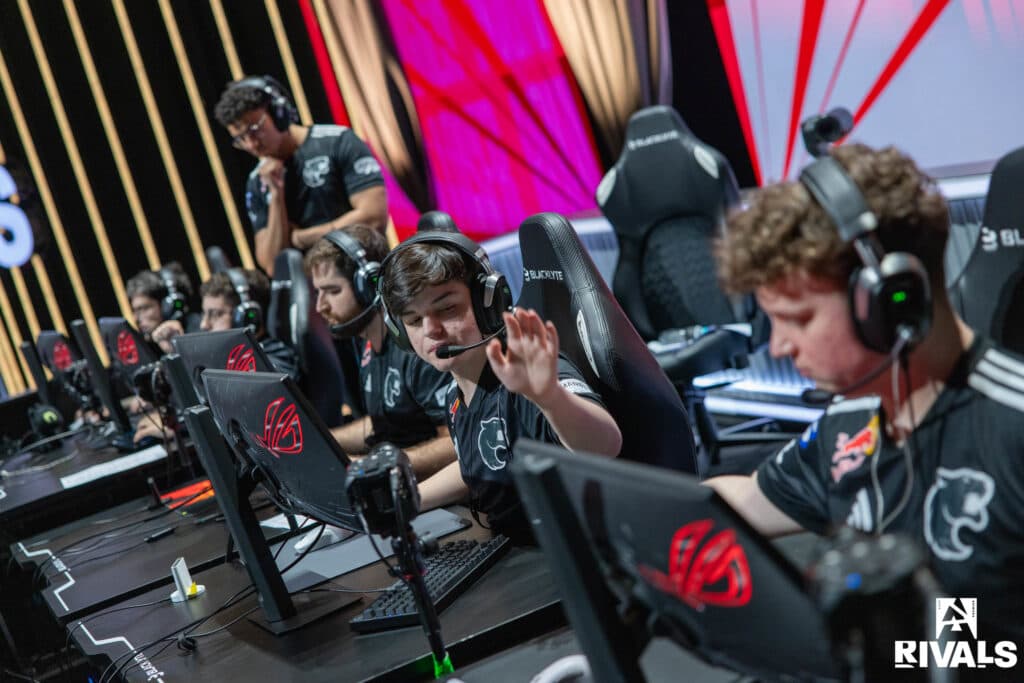 FURIA playing in the grand final of BLAST Rivals Hong Kong (Image via BLAST | Jonathon Yau)