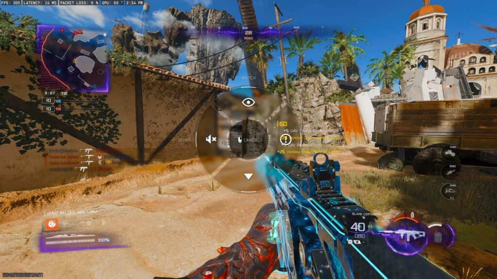 Getting Holiday Cheer Score from a UAV. Screenshot by esports.gg