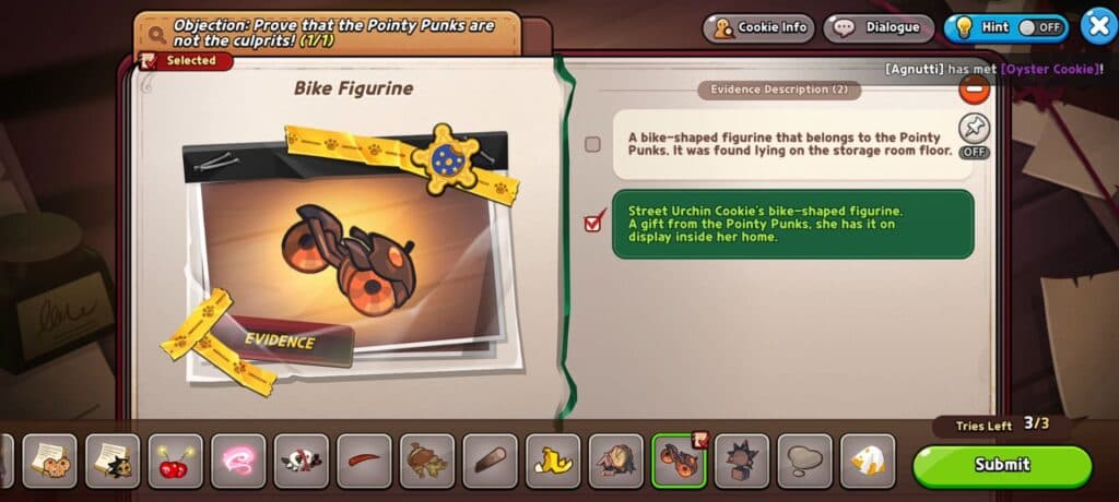 Pointy Punks made a replica of the bike for Street Urchin Cookie (Screenshot via esports.gg)