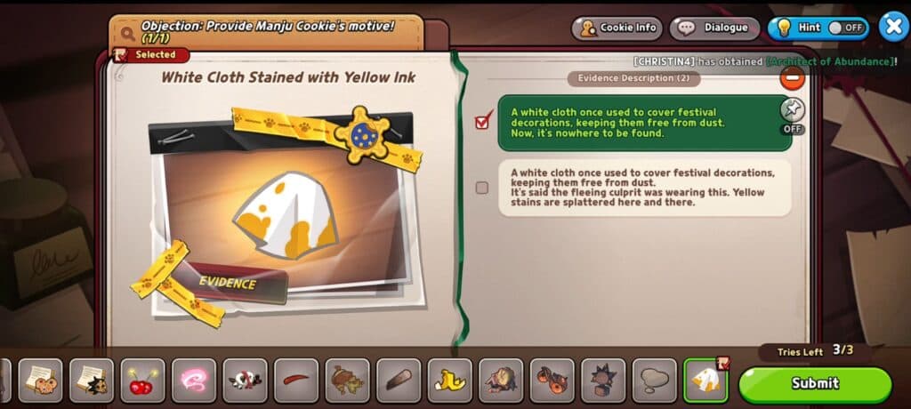 Correct answer (Screenshot via esports.gg)