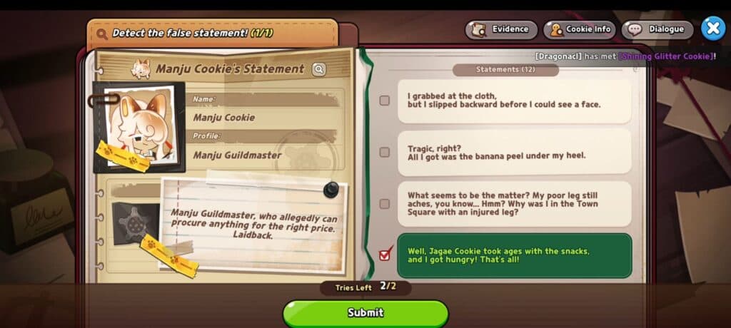 This statement contradicts Jagae Cookie's statement (Screenshot via esports.gg)