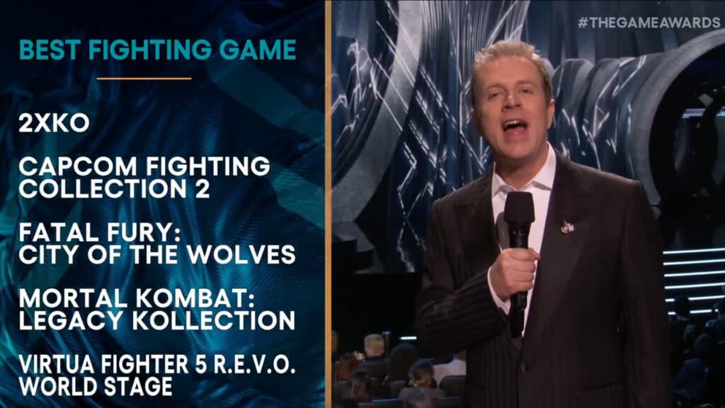 Best Fighting Game nominees (Image via The Game Awards)