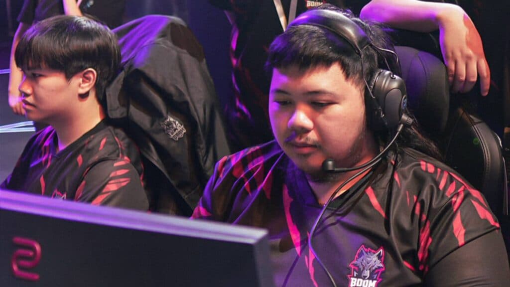 BOOM Esports during The International 2025 (Image via BOOM Esports)