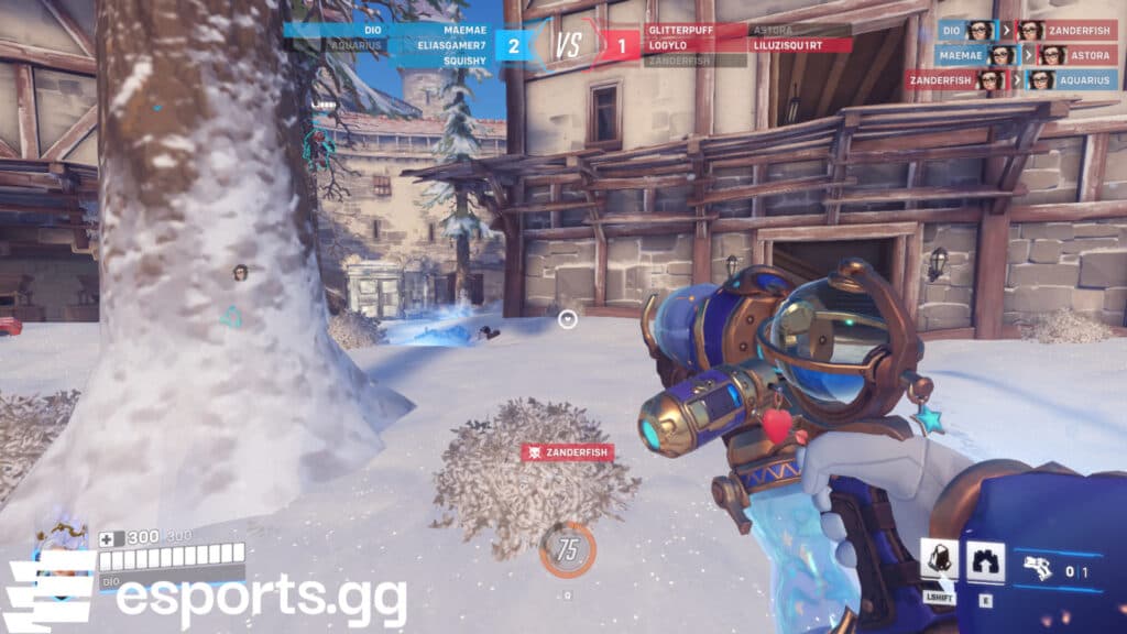 Eliminate all enemy Mei players to win (Screenshot via esports.gg)