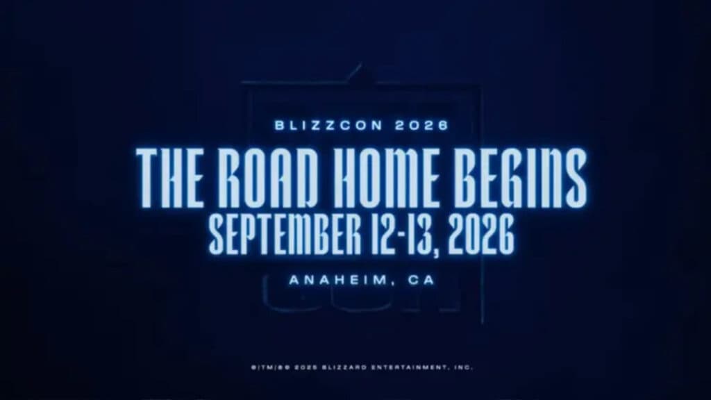 BlizzCon 2026 location (Image via Blizzard Entertainment)
