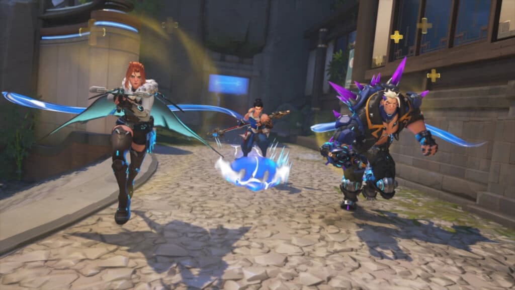 Freja, Wuyang, and Hazard in Stadium in Overwatch 2 Season 20 (Image via Blizzard Entertainment)
