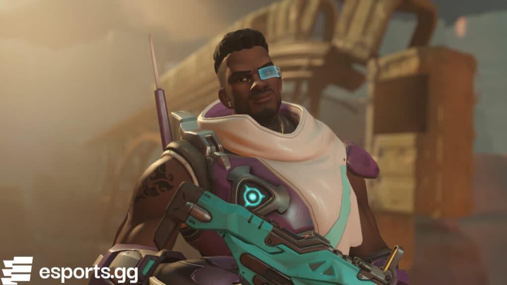 Baptiste in Overwatch 2 (Screenshot via esports.gg)