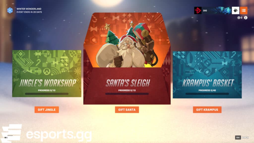 Tracer, Tourborn, and Junkrat envelops (Screenshot via esports.gg)