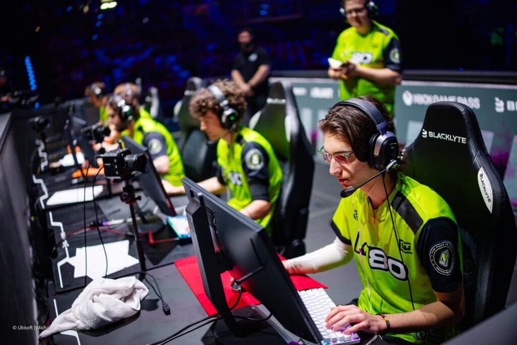 R6 M80 during the Munich Major 2025 (Photo via Ubisoft | Michal Konkol)