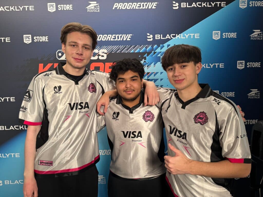 Gentle Mates at the Kick-Off Weekend (Image via Rocket League Esports)