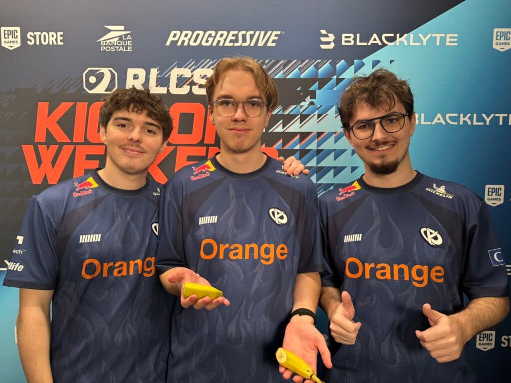 Karmine Corp at the RLCS 2026 Kick-Off Weekend (Image via Rocket League Esports)