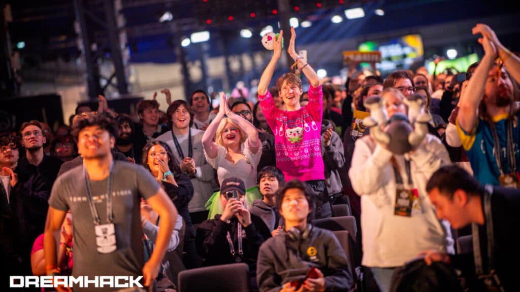 DreamHack Stockholm 2025 audience (Image via DreamHack | Michal Konkol)