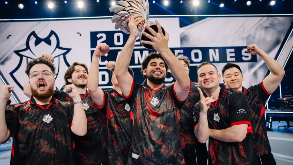 In 2025, G2 Esports won all three domestic tournaments (Image via Colin Young-Wolff | Riot Games)