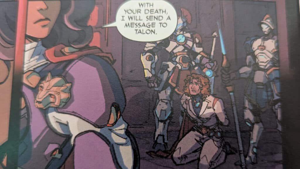 Vendetta sends a message to Talon (Image via Blizzard Entertainment | Photo via esports.gg)