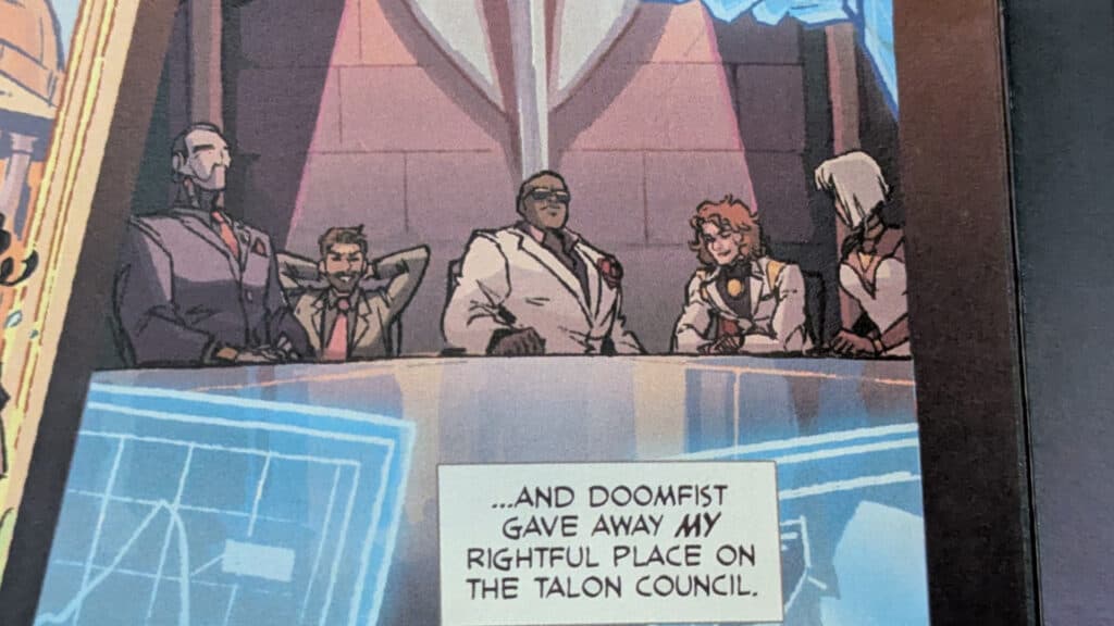 Vialli is the character to the left of Doomfist (Image via Blizzard Entertainment | Photo via esports.gg)