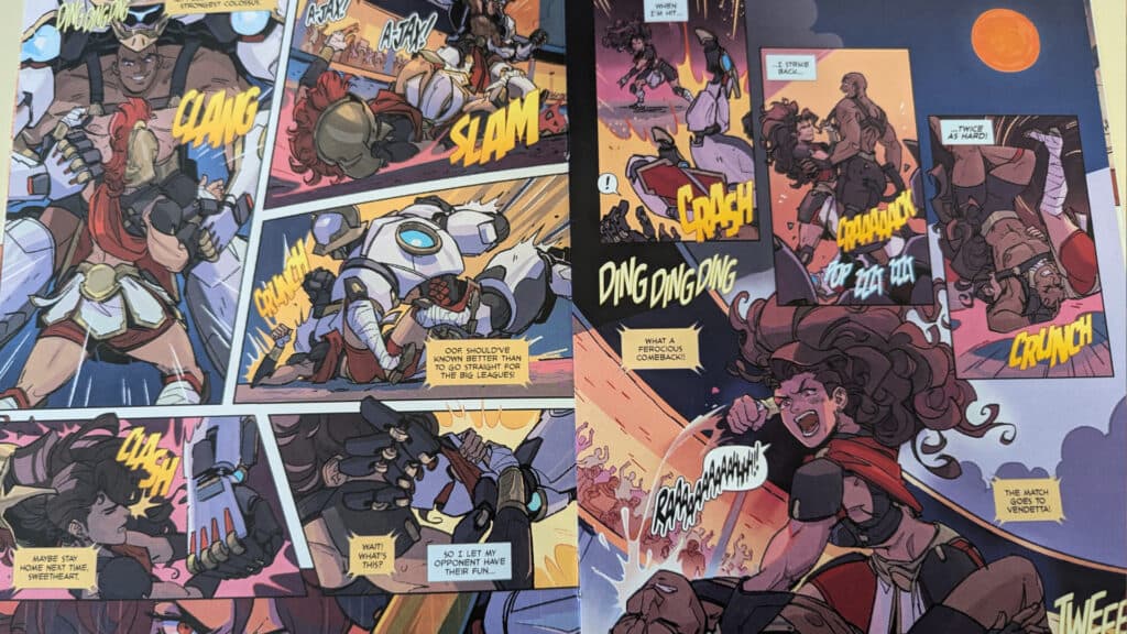 Vendetta in the new comic (Image via Blizzard Entertainment | Photo via esports.gg)